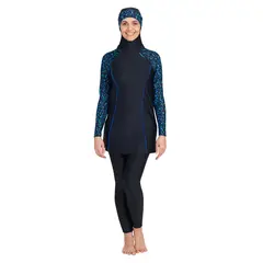 Jewel Modesty Suit Side Cut Burkini 34 Zoggs | Flerf&#228;rgad | Elastomax