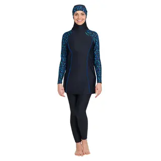 Jewel Modesty Suit Side Cut Burkini Zoggs | Flerf&#228;rgad | Elastomax