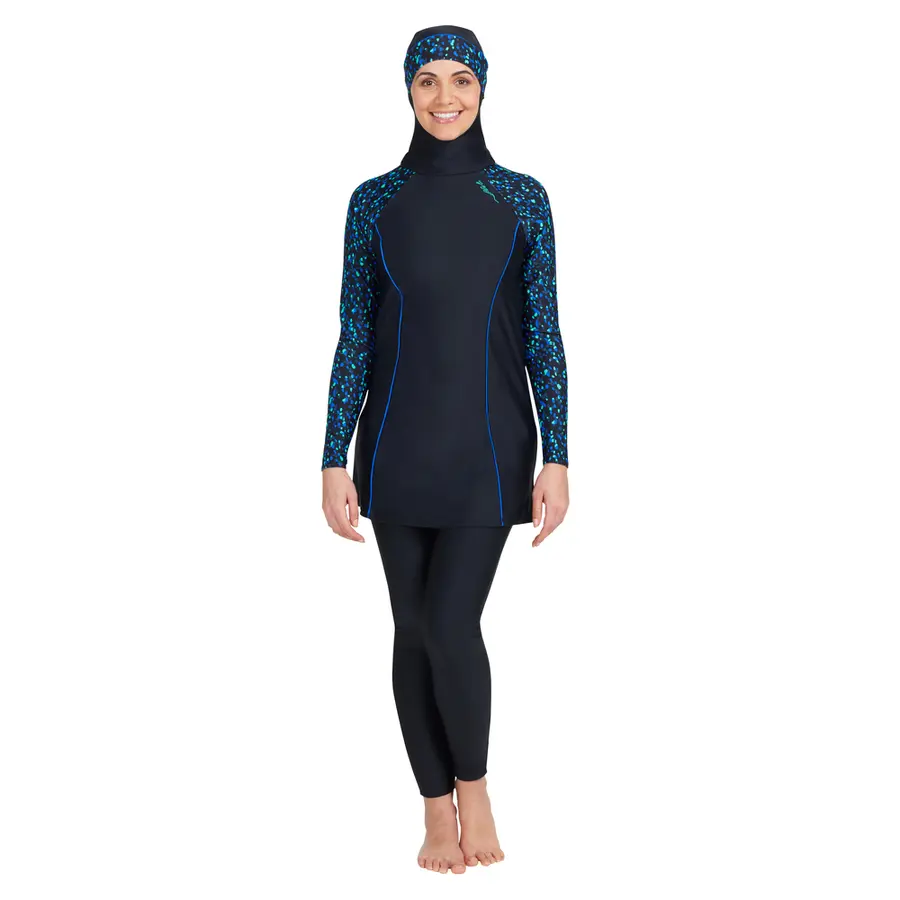 Jewel Modesty Suit Side Cut Burkini 34 Zoggs | Flerfärgad | Elastomax 