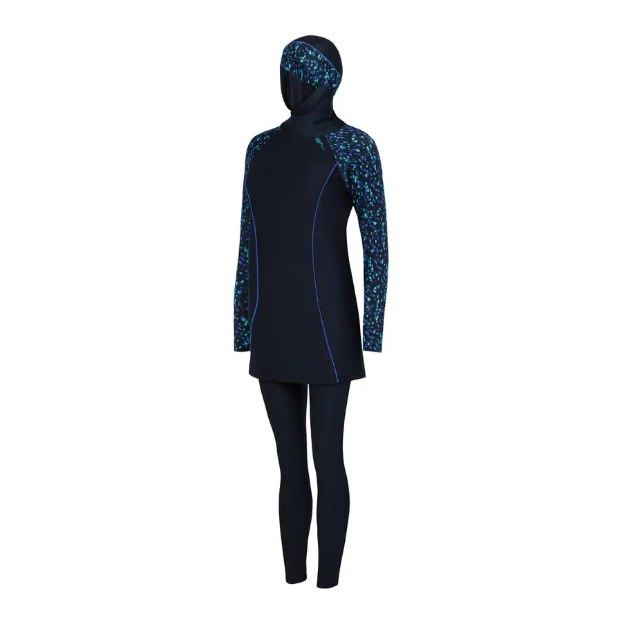 Jewel Modesty Suit Side Cut Burkini 34 Zoggs | Flerfärgad | Elastomax 