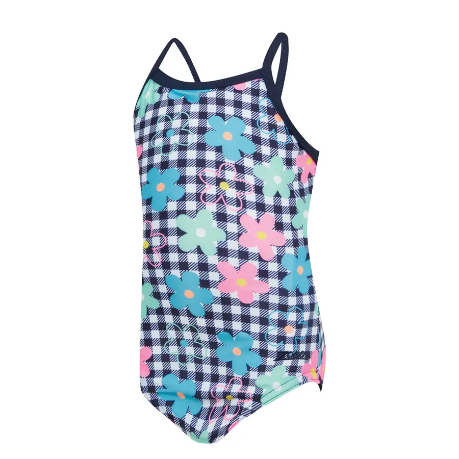 Picnic Posy Tex Back Baddräkt 92cm Zoggs | Flerfärgad | Ecolast 
