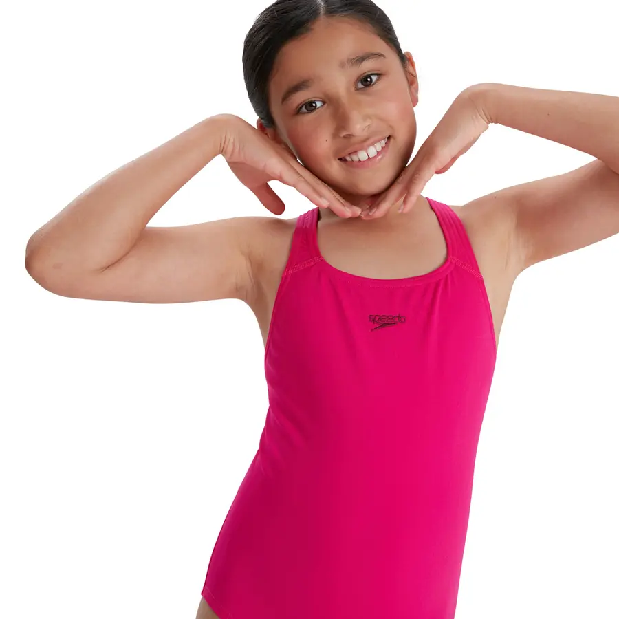 Essential Medalist Baddräkt jr 140 Speedo | Rosa | ECO Endurance+ 
