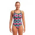Square Stare Baddr&#228;kt Funkita | Diamond Back One Piece