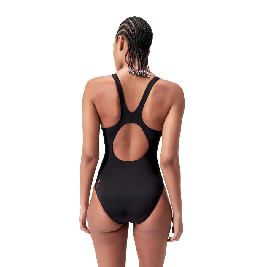 Placement Muscleback Baddräkt 36 Speedo | Svart/Röd | ECO Endurance+ 