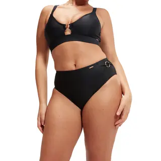 High Waist Shaping Brief Bikini Speedo | Svart | ECO BodyFit Rec