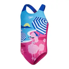 Digital Printed baddr&#228;kt jr 98 Speedo | Rosa/Bl&#229; | ECO EnduraBrite