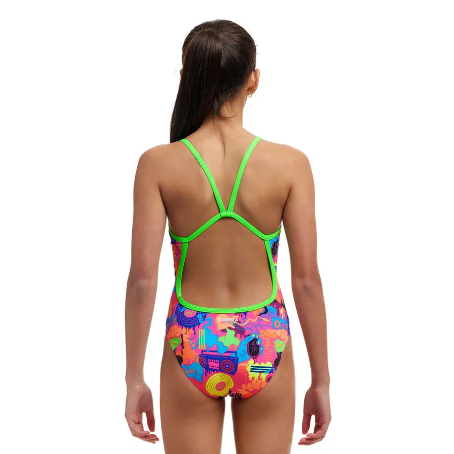 Lotsa Pop Baddräkt Jr 140 Funkita | Single Strap One Piece 