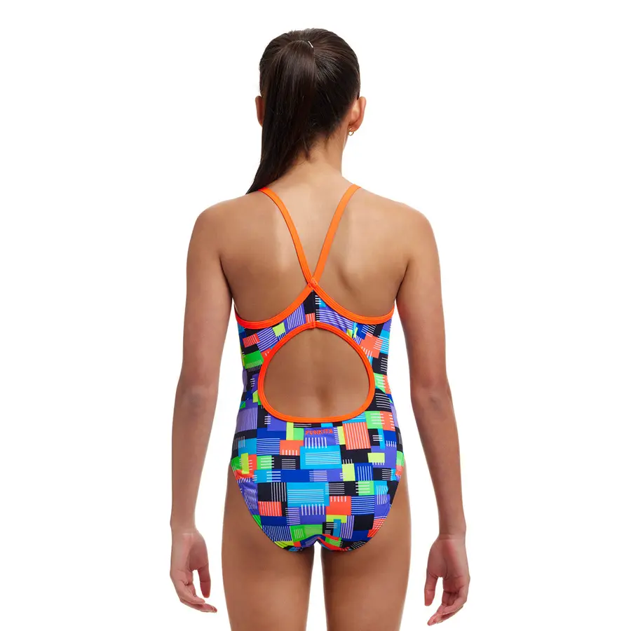 Chip Set Baddräkt Jr 152 Funkita | Diamond Back One Piece 