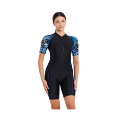 Sapphire Knee Suit Sleeve Print EU40 Zoggs | Svart/Flerf&#228;rgad | Elastomax