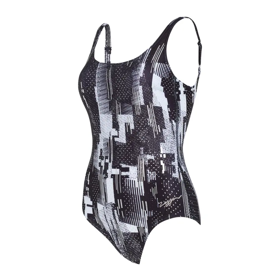 Shimmer Sleekback Baddräkt EU38 Zoggs | Flerfärgad | Ecolast 