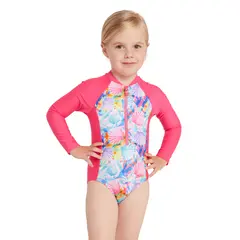 Crazy Clams Paddle Suit Baddr&#228;kt 92cm Zoggs | Rosa/Flerf&#228;rgad | Ecolast