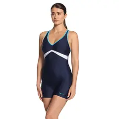 Boronia Nelson Legsuit Baddr&#228;kt EU38 Zoggs | Bl&#229; | Ecolast