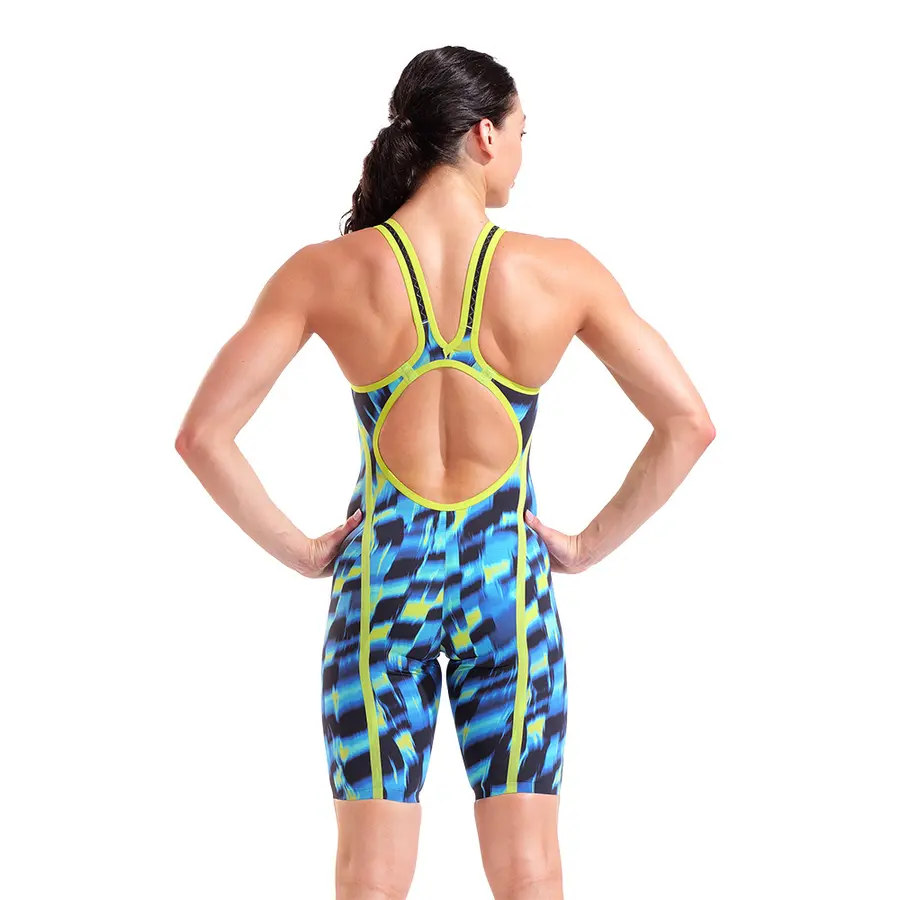 LTD Powerskin Carbon Air3 Open Back 26 Arena | Aqua Gleam | Tävlingsdräkt 