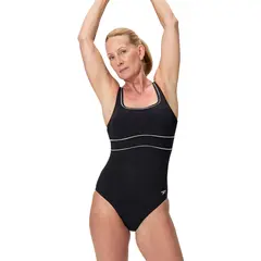 Solid Contour Eclipse Baddräkt 36 Speedo | Svart | Shape Comprex