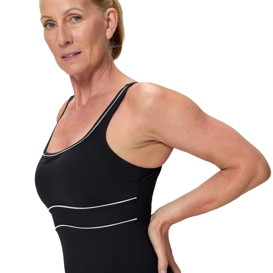 Solid Contour Eclipse Baddräkt 36 Speedo | Svart | Shape Comprex 