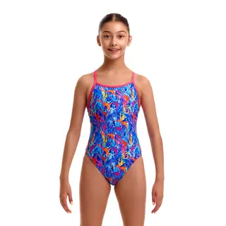 Dragons Den Baddräkt jr Funkita | Single Strap One Piece