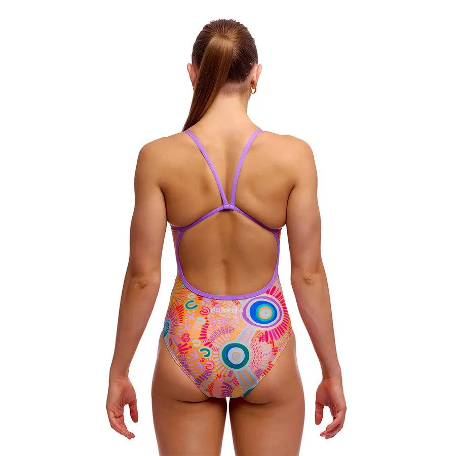 Kulin Colour Baddräkt 36 Funkita | Single Strap One Piece 