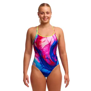 Muscle Mad Baddräkt Funkita | Diamond Back One Piece