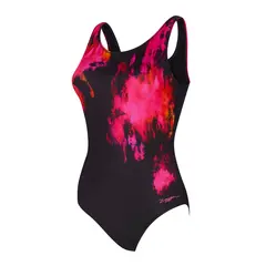 Inferno Scoopback Baddräkt EU48 Zoggs | Svart/Flerfärgad | Ecolast