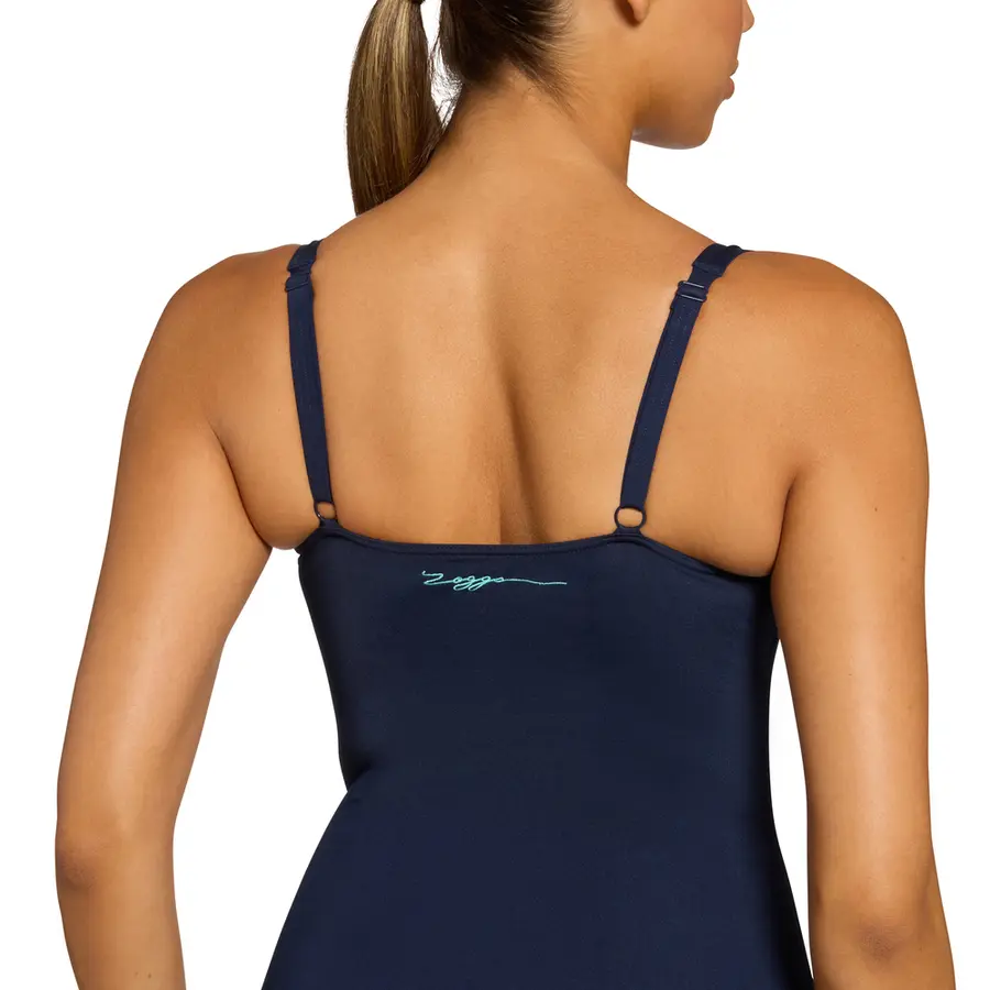 Atlantis Ruched Front Baddräkt EU38 Zoggs | Flerfärgad | Ecolast+ 