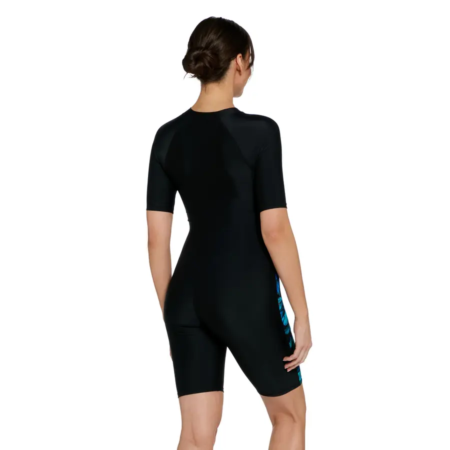 Mystic Kneesuit Baddräkt EU36 Zoggs | Svart/Flerfärgad | Elastomax 