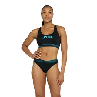 Extender Actionback Bikini Zoggs | Svart/Blå| Ecolast+