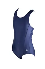 Solid Classic Back Badedrakt Jr 164 cm Ras | Marine | Classic