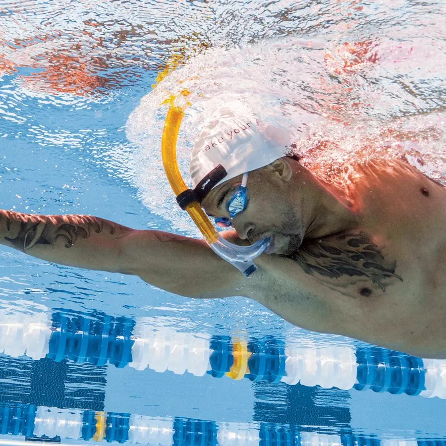 Finis Snorkel Frontsnorkel Originalet för simmarsnorkel 
