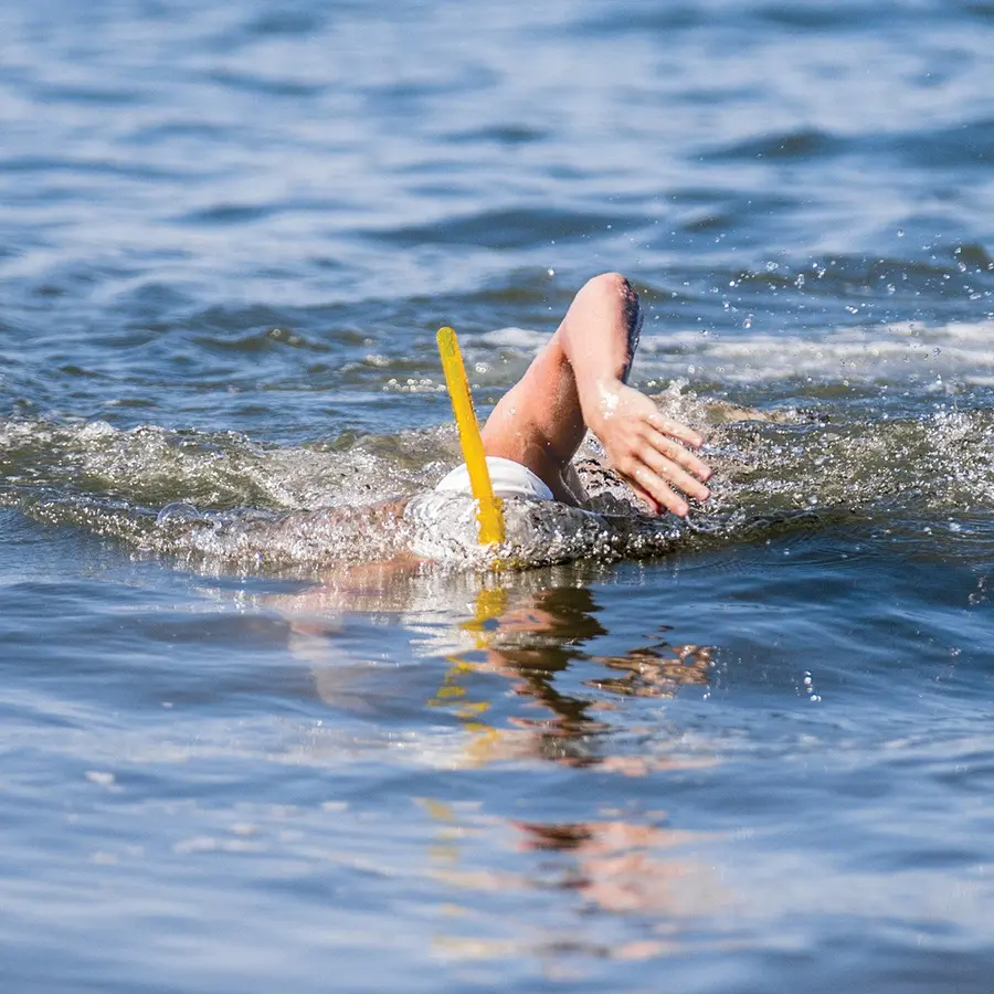 Finis Snorkel Frontsnorkel Originalet för simmarsnorkel 