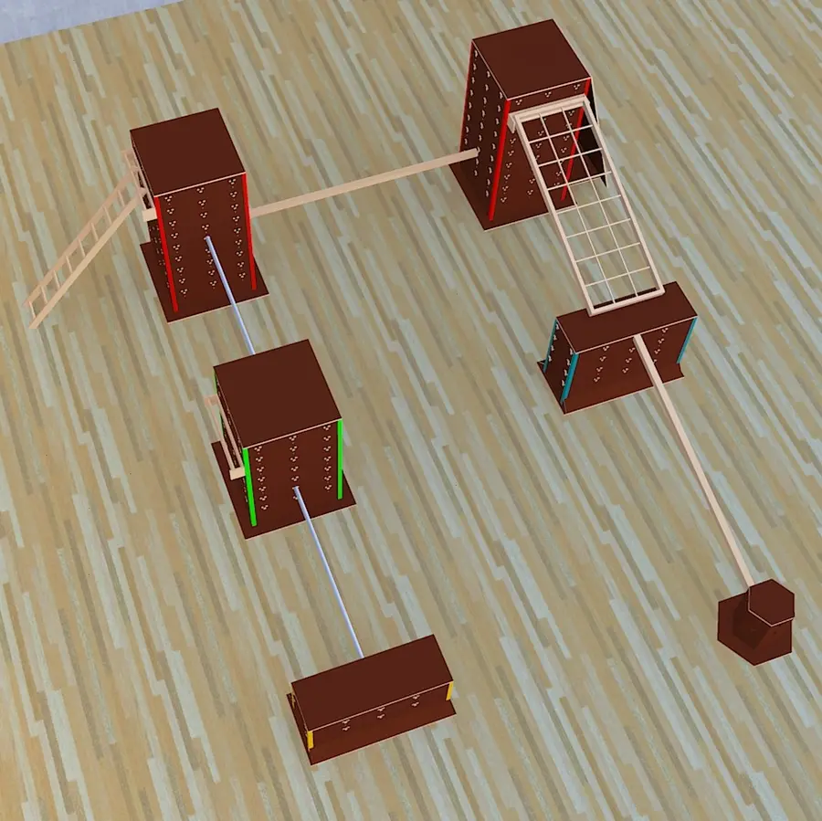 Cube Sports Set 3 | Parkour 