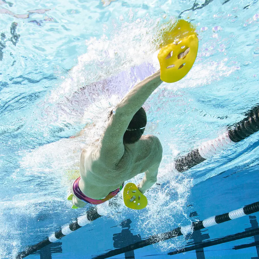 FINIS Manta Paddles L Strapless Swimming Paddles 