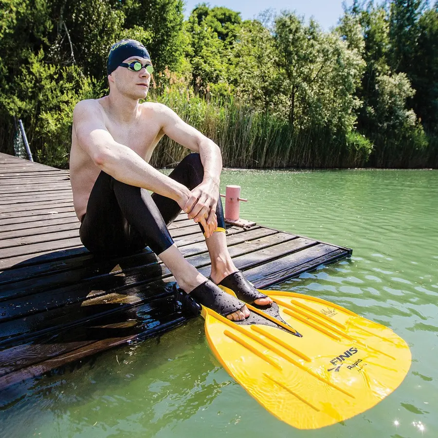FINIS Monofin Rapid Simfena Teknikfena | Senior 40-46 | Gul 