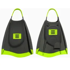 DMC Elite MAX Simfötter XS Grå/lime | Simfenor med korta blad