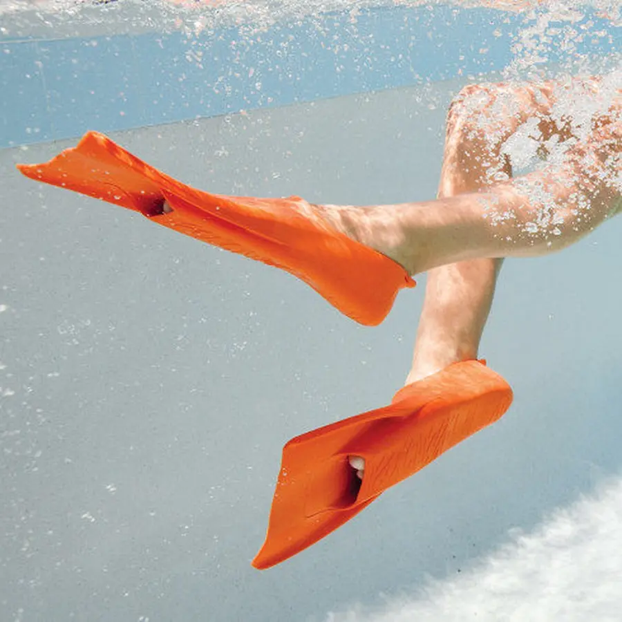 FINIS Booster jr Simfötter 29-33 Orange - korta simfenor 