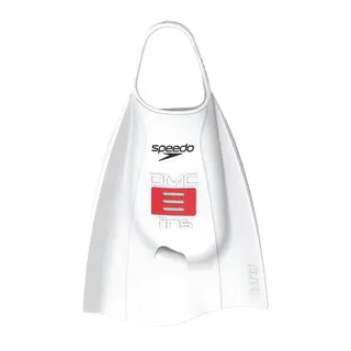 Speedo x DMC Elite Simf&#246;tter Simfenor med korta blad | Vit/R&#244;d