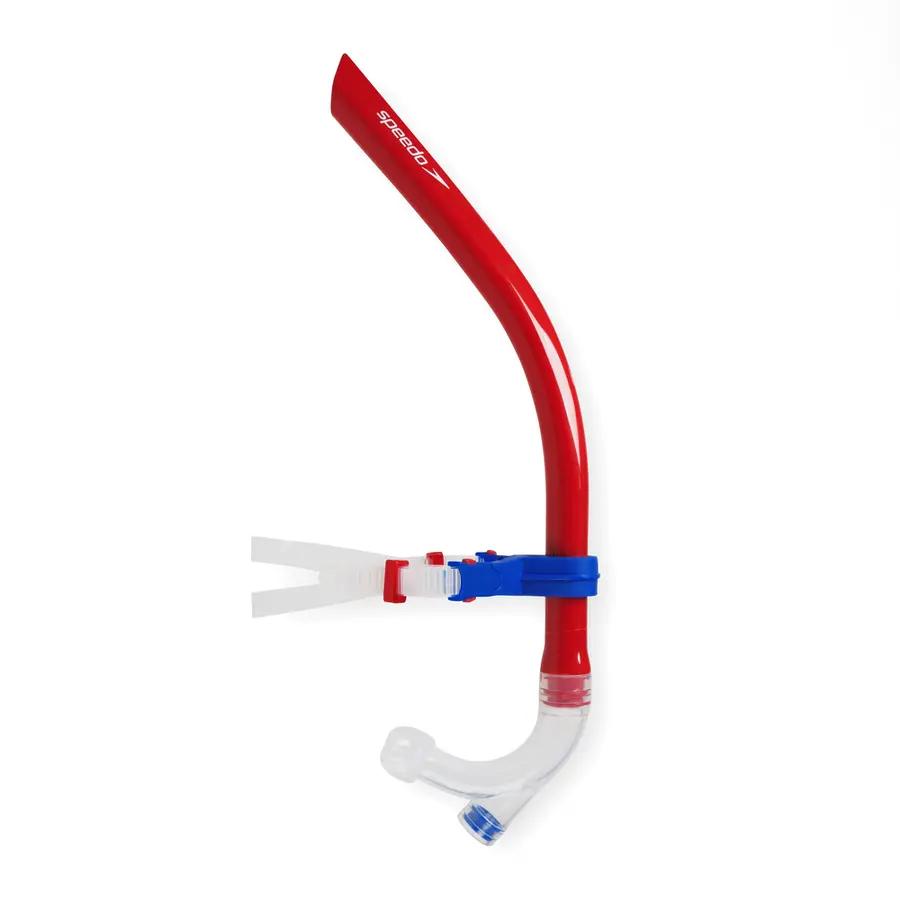 Speedo Centre Snorkel Frontsnorkel | Röd/Blå 
