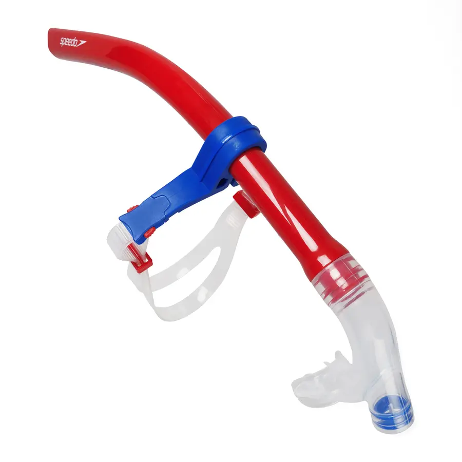 Speedo Centre Snorkel Frontsnorkel | Röd/Blå 