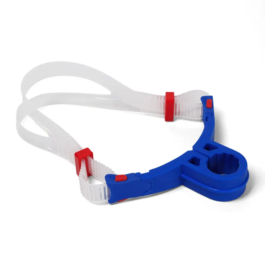 Speedo Centre Snorkel Frontsnorkel | Röd/Blå 
