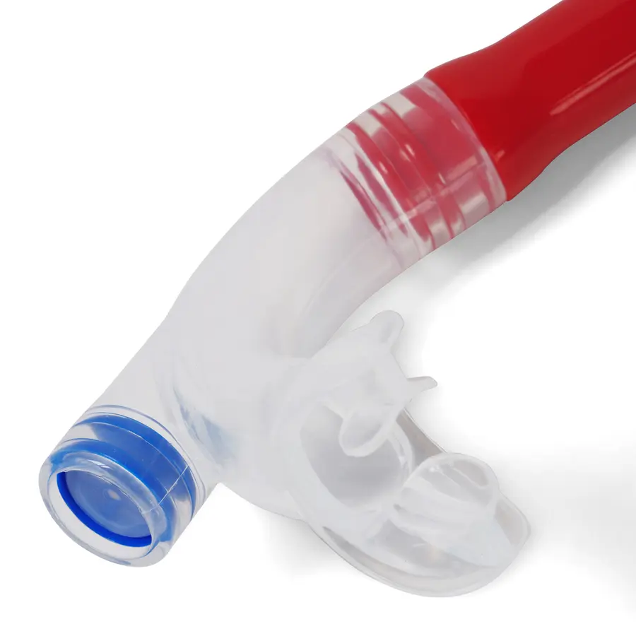 Speedo Centre Snorkel Frontsnorkel | Röd/Blå 