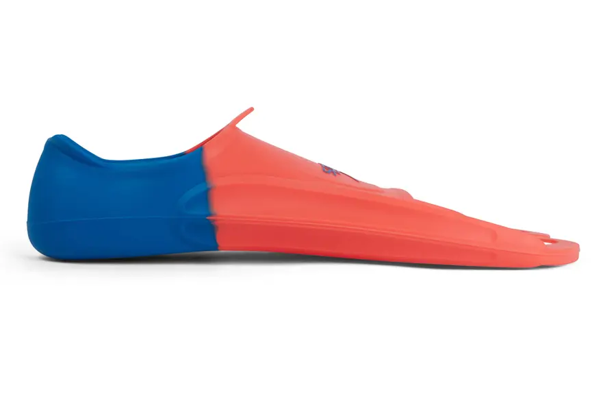 Speedo Biofuse Simfötter 37-38 Korta blad | Orange/blå 