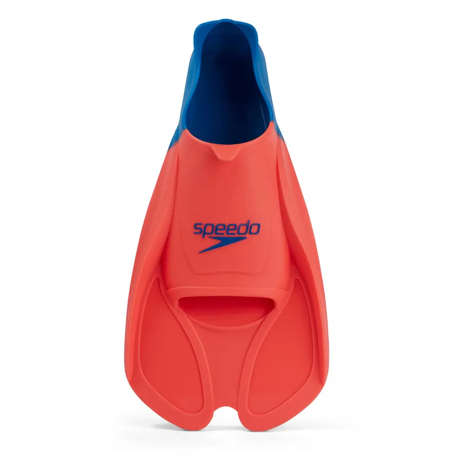 Speedo Biofuse Simfötter 37-38 Korta blad | Orange/blå 
