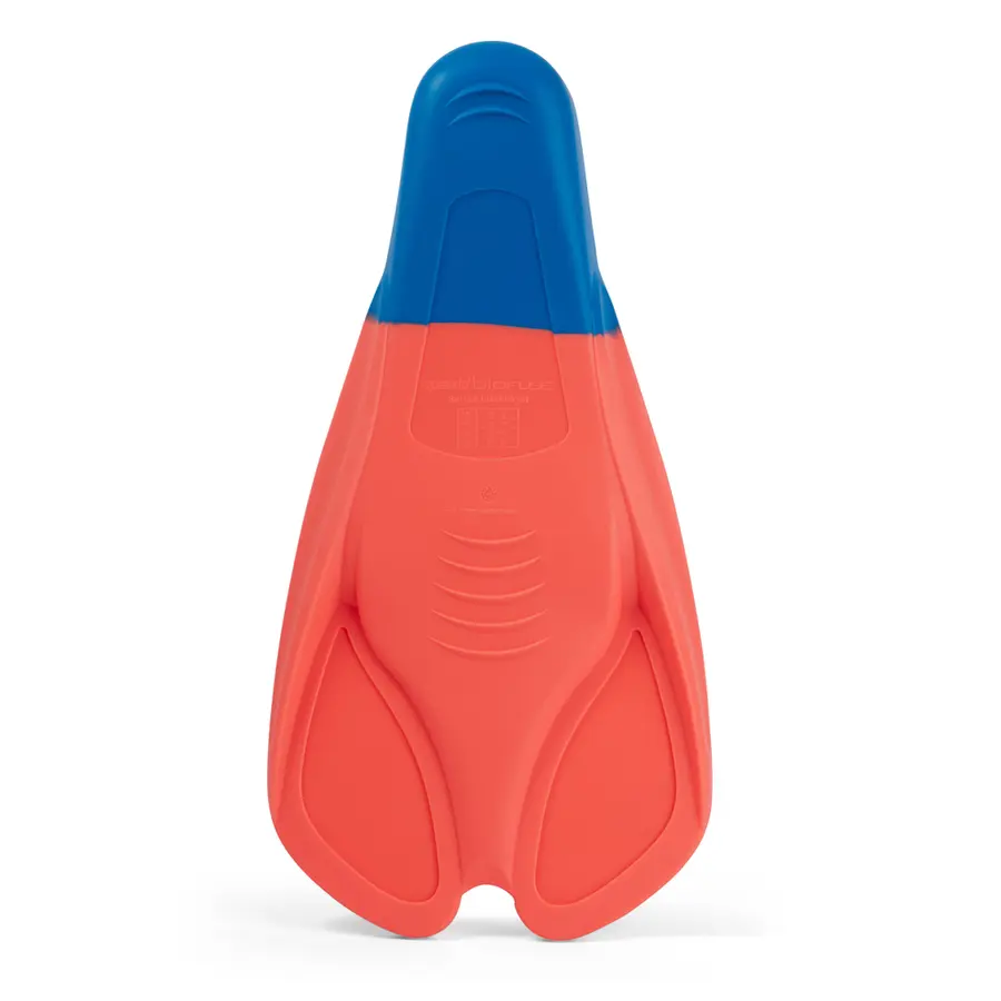 Speedo Biofuse Simfötter 37-38 Korta blad | Orange/blå 