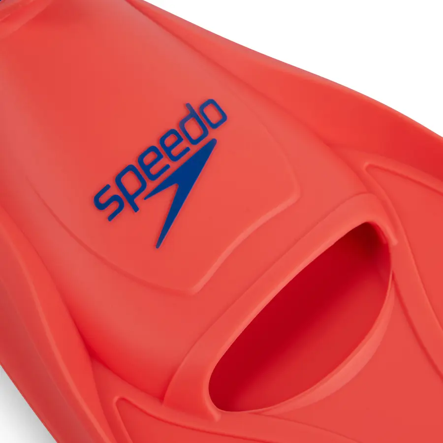 Speedo Biofuse Simfötter 37-38 Korta blad | Orange/blå 