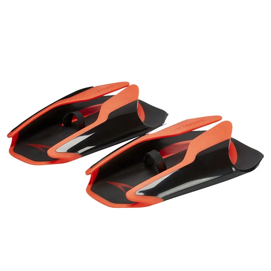 Speedo Fastskin Paddles Svart/röd paddlar 