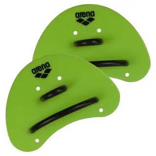 Arena Elite Finger Paddles Svømmeteknikk | Grønn