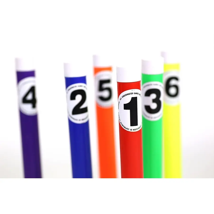 Dykpinnar Dive sticks 6 st/set Numrerade dykpinnar 