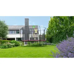 EXIT Silhouette studsmatta 366 cm | Säkerhetsnät | Rosa