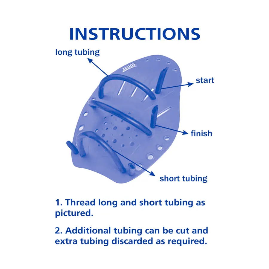 Zoggs Matrix Hand Paddles Medium 