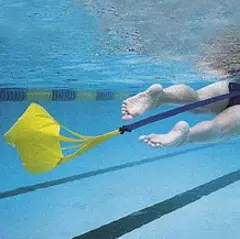 Strech Cordz Dragb&#228;lte Gul Med 20 cm sk&#228;rm