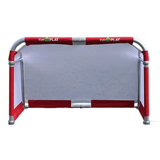 Minim&#229;l FunToPlay| 120x75x65 cm | R&#246;d Ihopf&#228;llbart m&#229;l | 3 mot 3 | Sm&#229;lagsspel